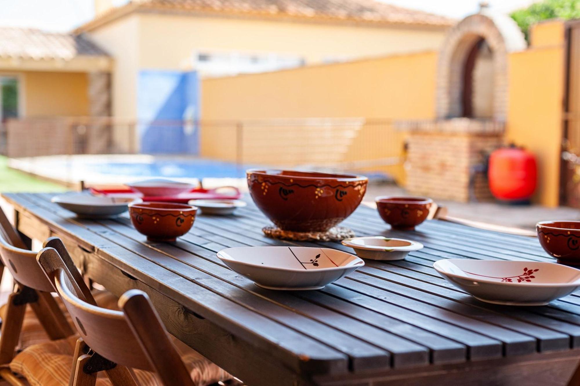 Chalet Rocio - Solo Familias Conil De La Frontera Εξωτερικό φωτογραφία